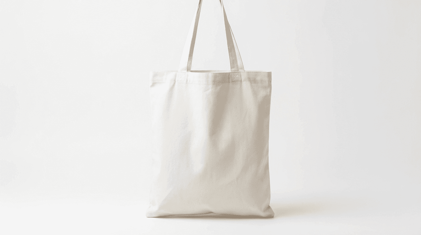 Canvas tote, natural