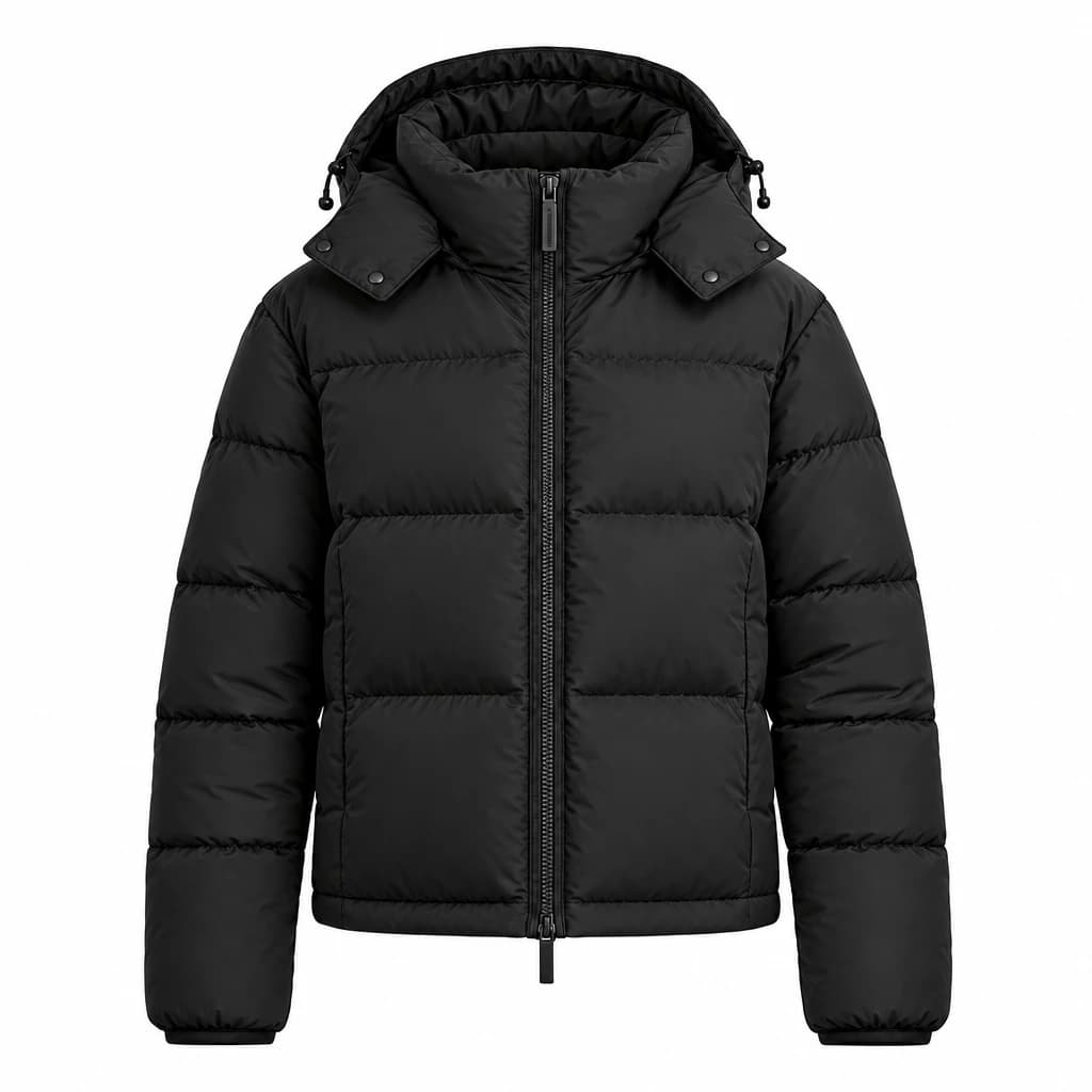 The same jacket rendered in black